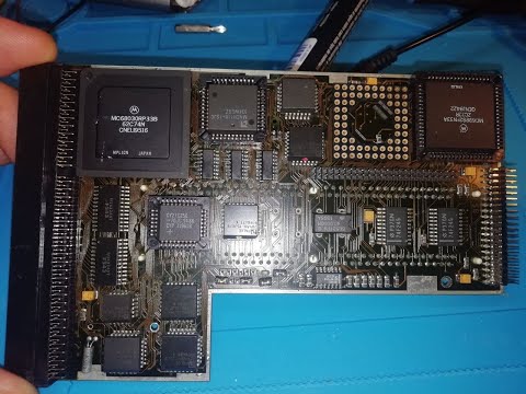 Und sie funktioniert doch. Bizzard 1230-II. Amiga 1200 Turbokarte. (#34/22)