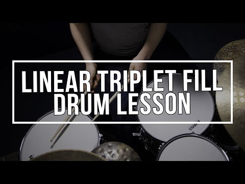 LINEAR TRIPLET FILL - DRUM LESSON | DAVE MAJOR