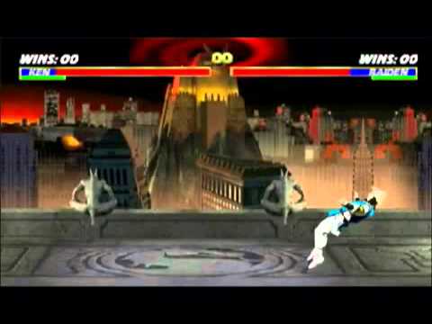 MK vs SF3 Ken vs Raiden