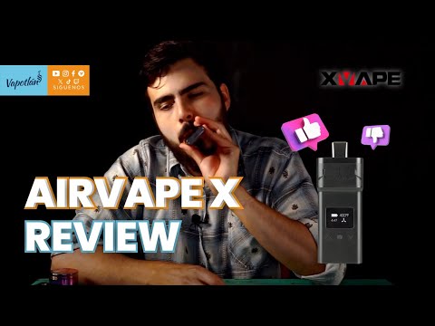 Airvape X Review - Vaporizador Herbal y Dual Ultra-Delgado - Vapotlan