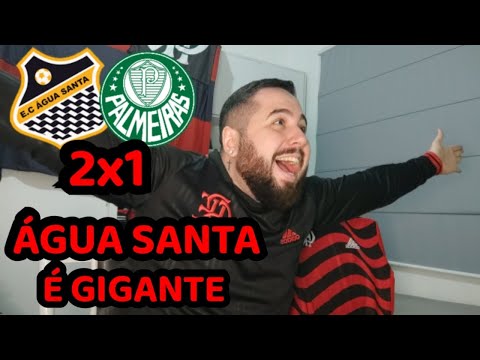 REACT MELHORES MOMENTOS ÁGUA SANTA 2X1 PALMEIRAS - QUE TIME BOM DO ÁGUA SANTA