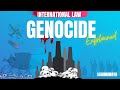 International Law Genocide Convention International Criminal Law International Crimes explained