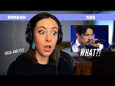 Vocal Coach Reacts to DIMASH KUDAIBERGEN SOS (Slavic Bazaar) | Jennifer Glatzhofer