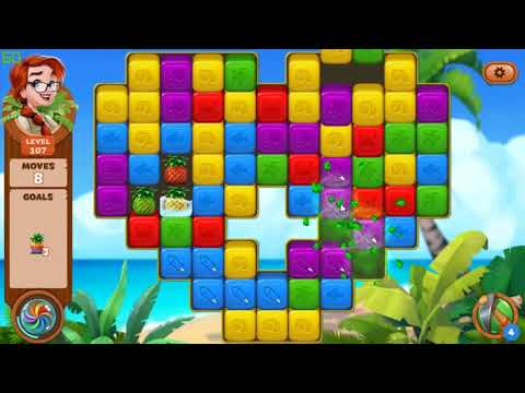 Lost Island Blast Adventure level 107