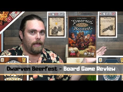 Dwarven Beerfest - Board Game Review