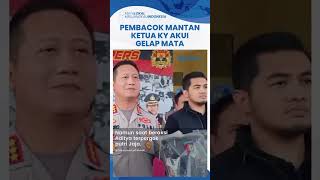 Pembacok Mantan Ketua KY Akui Gelap Mata, Tak Bisa Berfikir saat Terpergok Hendak Lakukan Pencurian