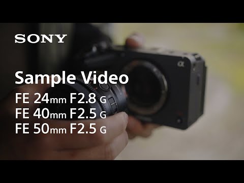 Sony SEL40F25G FE 40mm f/2.5 G Full-Frame Ultra-Compact G Lens