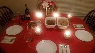 How to Host simple Surprise Candel Light Dinner at Home/ candel light dinner vlog #candlelightdinner