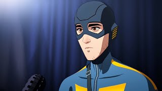 Yes... This is the most Realistic way a Superhero would be questioned by the Press