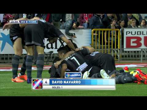Gol de Navarro (0-1) en el Granada CF - Levante UD - HD