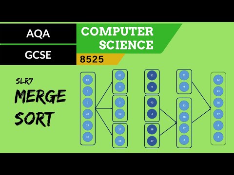 43. AQA GCSE (8525) SLR7 - 3.1 Merge sort