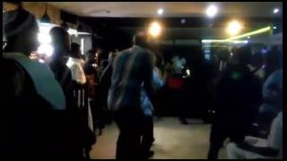 BRANDplanetTV: Comedy NITE @Silvercafe-Buchi comedian & Aje Baba dance to Mad over you by Runtown.