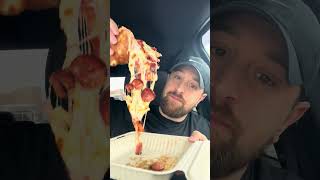 Trying Graso’s pizza Depew, NY. (Huge slice)