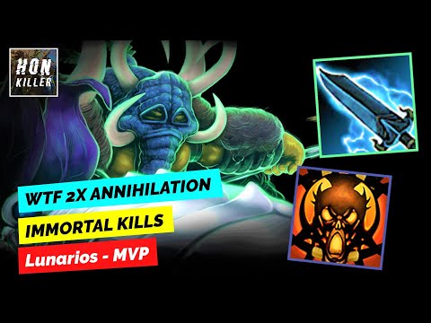 HoN Bushwack NULLFIRE BLADE with SYMBOL OF RAGE - MVP