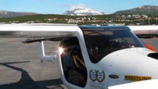 preview picture of video 'When the rush comes: 8.500 km with a Pipistrel Sinus'