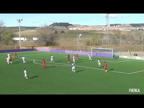 J. 14 | REAL VALLADOLID B 1-1 CF FUENLABRADA. Ocasiones y goles