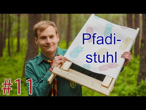 Bau eines Pfadistuhls (Schwedenstuhl)  + Outtakes - Pfadfinder Pattensen Folge 11