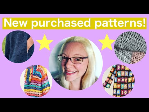 I purchased some patterns!