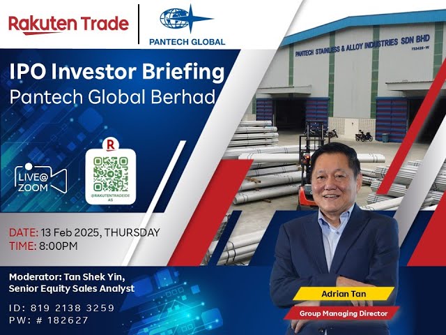 Rakuten Trade Ideas 🎯 Webinar - Pantech Global Berhad