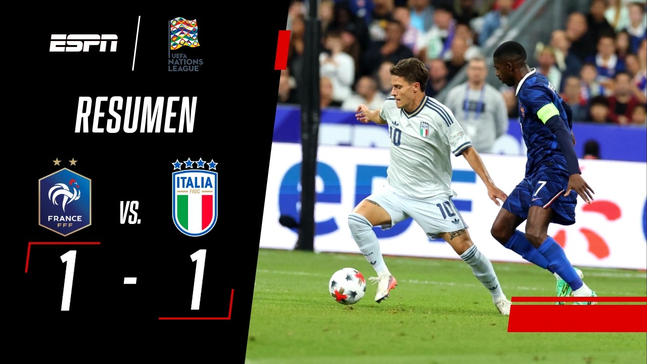 GOLAZO DE OLISE Y MÚLTIPLES SALVADAS DE DONNARUMMA EN UN PARTIDAZO | Francia 1-1 Italia | RESUMEN