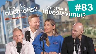 NT Tiesiogiai #83. Ar yra ką nuomotis? Kiek reikia investavimui? Kur pakrypo rinka?