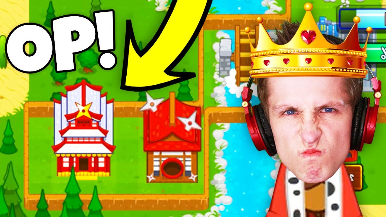 Creating an INSANE Ninja! (This Strat in Bloons Monkey City Is Overpowered!)