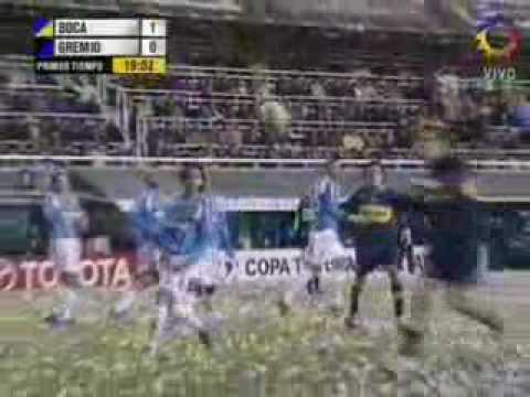 Boca Juniors 3-0 Grêmio - Libertadores 2007 - Final (Ida)