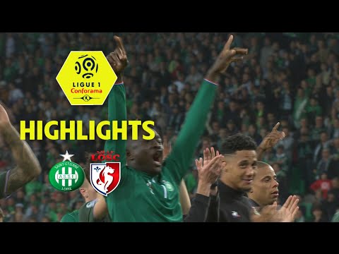 AS Saint-Etienne - LOSC ( 5-0 ) - Highlights - (ASSE - LOSC) / 2017-18
