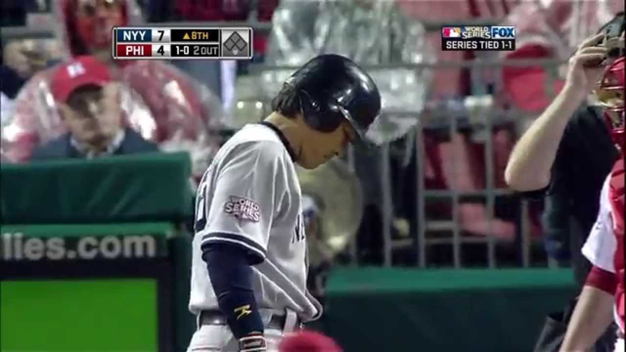 2009/10/31 松井秀喜 ワールドシリーズ 第3戦 代打ホームラン