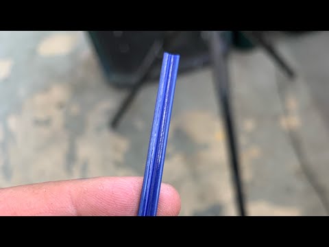 How to pull flat filati glass for micro mosaics #filati #mosaicofilato #filatoglass