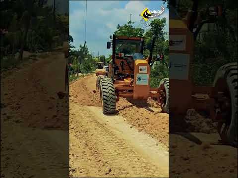 Conoce cómo nuestra Zona Vial 10 ejecuta trabajos en el camino rural en San Andrés, Petén.