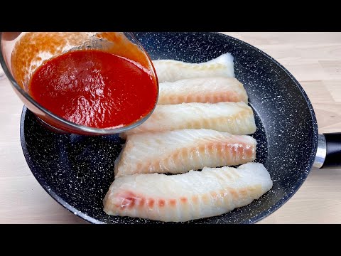Ich hatte noch nie ein so leckeres Fischrezept, das einem auf der Zunge zergeht❗️#142