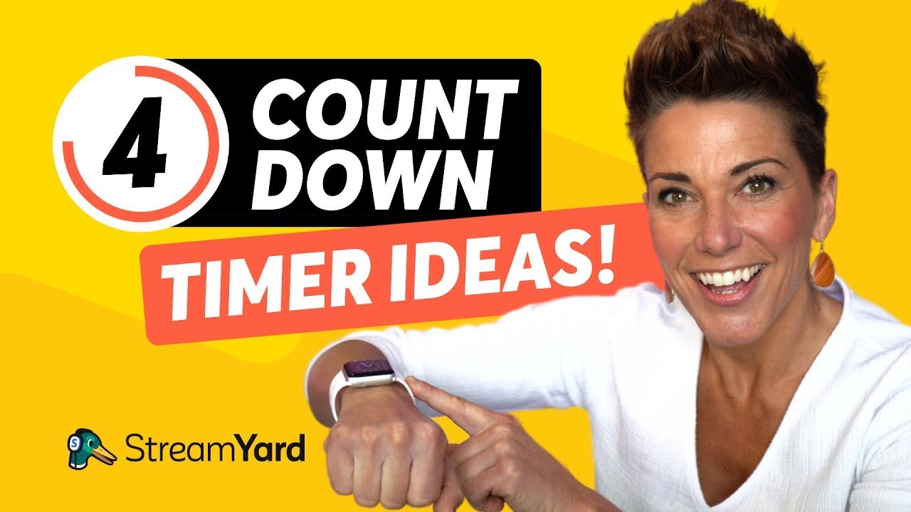 Countdown Timer Ideas For Your Live Streams