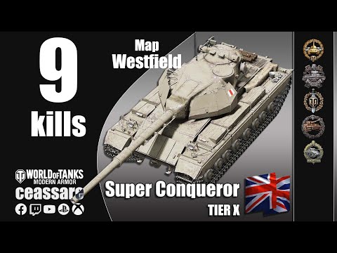 Super Conqueror / WoT Console / PS5 / Xbox Series X / 1080p60 HDR