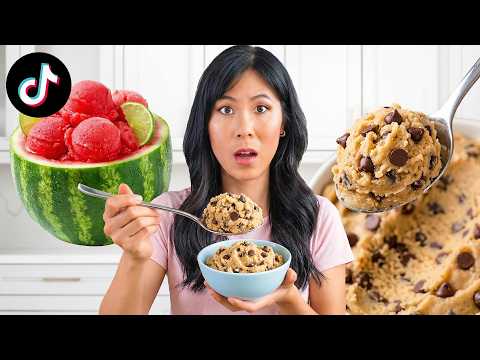 I Tested the LAZIEST TikTok SNACK Recipes! 🥱