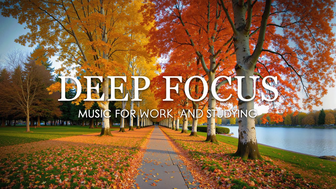 Deep Focus Music for Studying: 3 Hours of Ambient Concentration