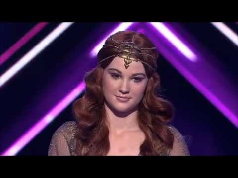 Bella Ferraro: Ray Of Light - The X Factor Australia 2012 - Live Show 4, TOP 9