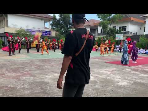 Penampilan demo eksul SMK negeri 6 palembang