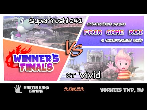 JS:FG XII - Super Yoshi141 vs GT Vivid - Winner's Finals