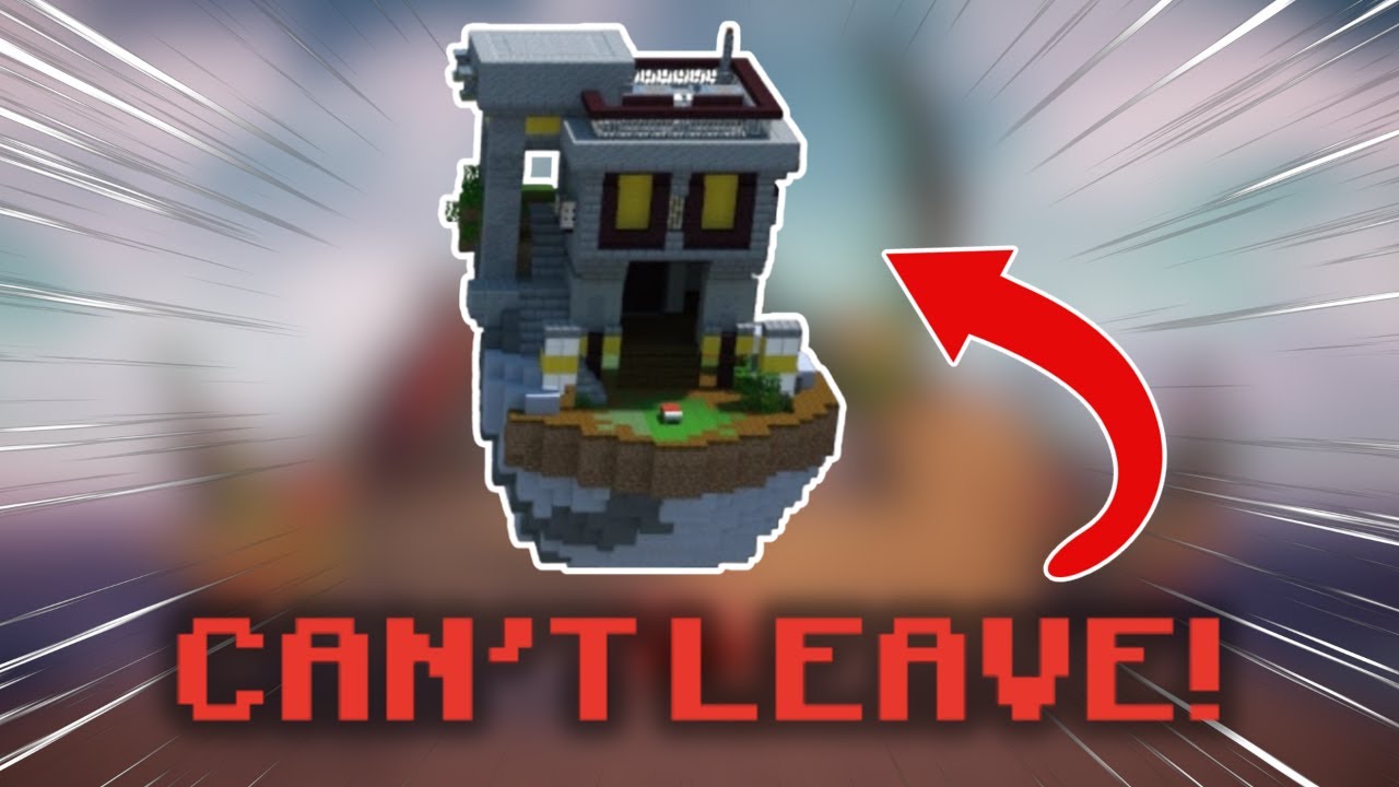 Bedwars, But I Can't Leave My Base...
