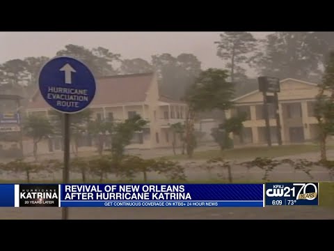 New Orleans marks 20th anniversary of Hurricane Katrina with memorials and brass band parade