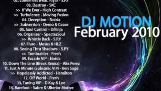 MOTION AKA TACTICIAN - February 2010 - 45 Minute D&B Mix