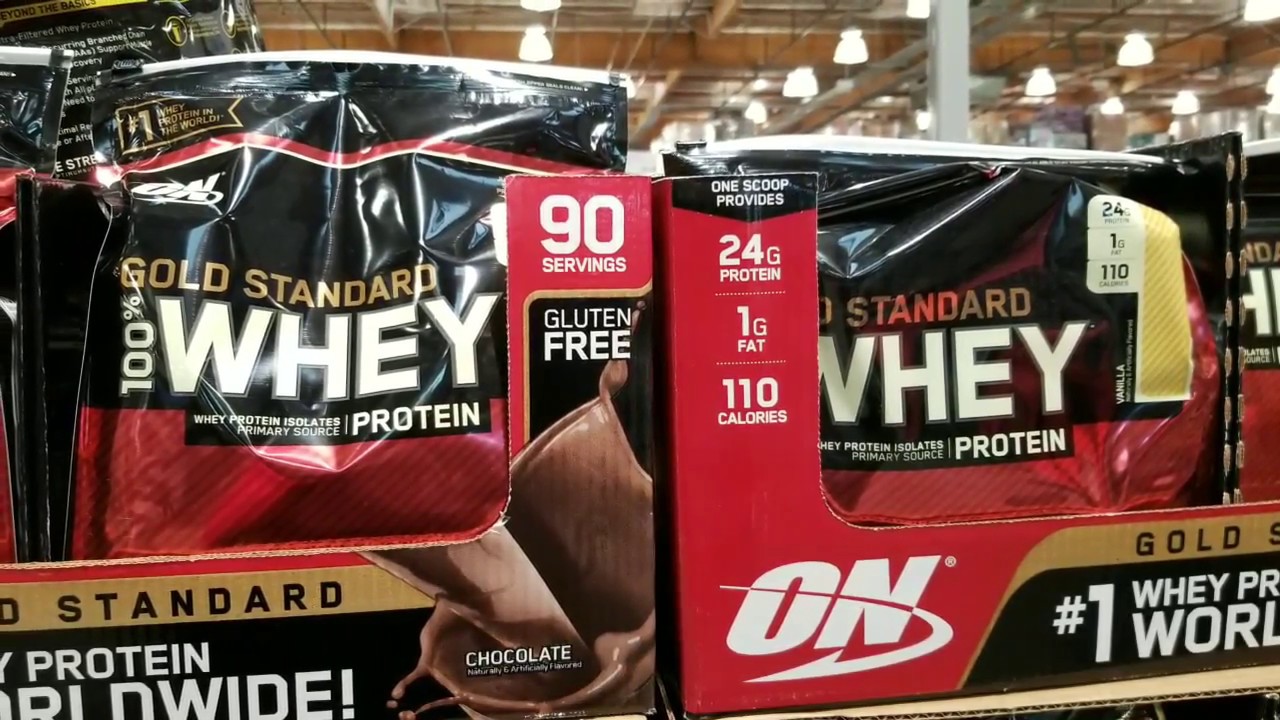 Watch Costco Optimum Nutrition Gold Standard 100% Whey Protein! $60 for 6.35 LB!!! Now Costco Optimum Nutrition Gold Standard 100% Whey Protein! $60 for 6.35 LB!!!