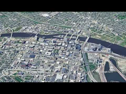 The history of Cedar Rapids, Iowa