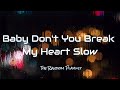 Baby Don't You Break My Heart Slow - Vonda Shepard (Lyrics)