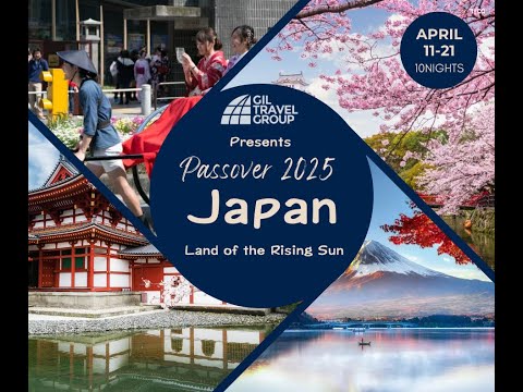 Pesach in the East – Passover in Japan with Gil Travel