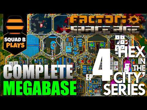 How I made the Ultimate Hexagon City Block Megabase on Gleba in Factorio Space Age