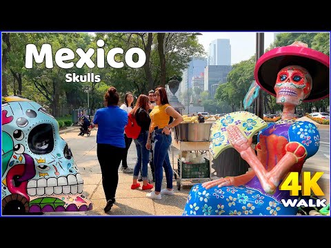 【4K】𝐖𝐀𝐋𝐊 ➜🇲🇽 MEXICO CITY 🇲🇽 CDMX - TRAVEL VIDEO, virtual walk !
