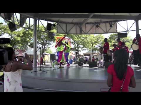 Trinidad and Tobago folk performers at Soul Island 2012