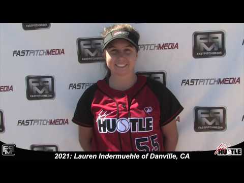 2021 Lauren Indermuehle Second Base and Pitcher Softball Skills Video - Lady Hustle Castro